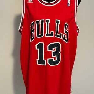 Adidas Chicago Bulls #13 NBA Basketball Jersey XL